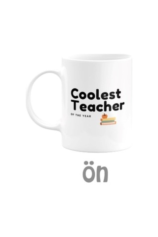 Cool Teacher Kupa Bardak Beyaz