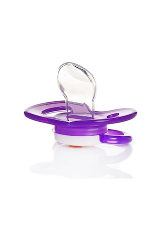 Baby Plus Tekli Damaklı Emzik Mor 6-18 Ay Mor