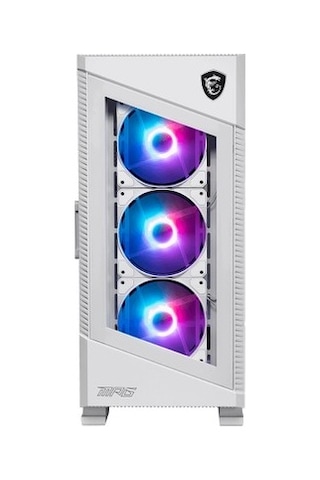 Beyaz Argb Mid Tower Gaming Kasa, Modern Tasarım Ve Soğutma