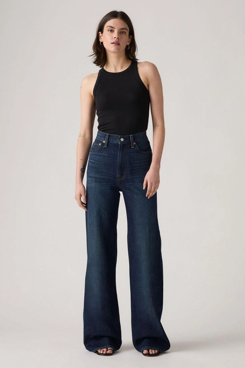 Levi's Ribcage Wide Leg Tr Do You Mind Koyu Mavi Kadın Jean-9414 Koyu Mavi