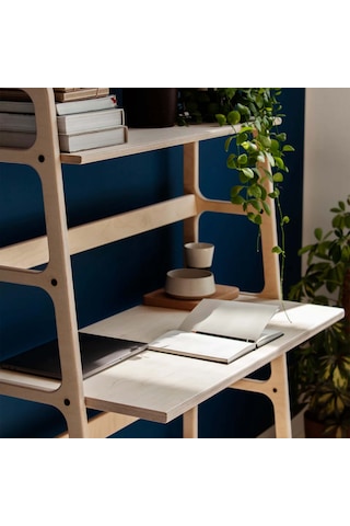 Woodesk Harmonia Ahşap Çalışma Masası, Natural Renk, Cpt4635-100 Naturel