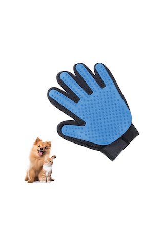 Happy Toozey Ht05 Kedi Köpek Tüy Toplama Eldiveni Mavi