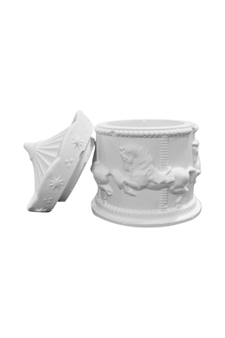Tahtakale Toptancı Silikon 3d Kapaklı Atlı Karınca Desenli Taş Tozu Mumluk Kalıbı