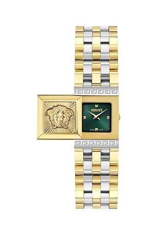 Versace Vrscve0c00125 Kol Saati Altın - Siyah