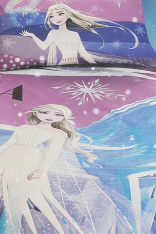 Özdilek Frozen Snow Disney Lisanslı Lastikli Fitted Çarşaf Çocuk Nevresim Takımı Tek Kişilik - Krem Krem