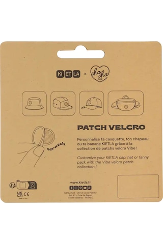 Kietla Cırt Cırtlı Patch Seti Typo Çok Renkli