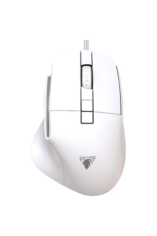 Jedel Cp102 Beyaz Professional 7 Butonlu Rgb Işıklı Ergonomik Kablolu Mouse -