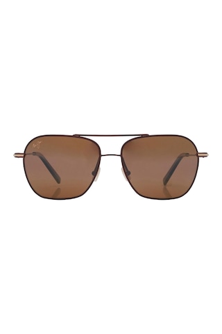 Maui Jim Mj0877s 00301 57 Polarize Erkek Güneş Gözlüğü Kahverengi