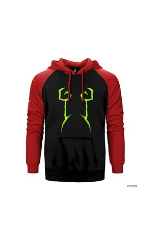 World Of Warcraft Legion Demon Hunter Sarı Renk Reglan Kol Sweatshirt / Hoodie