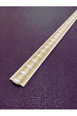 Poliüretan Dekoratif Duvar&tavan Çıta Bordürü -bronz Renk En:4 Cm-boy:100 Cm -duvar Süsü