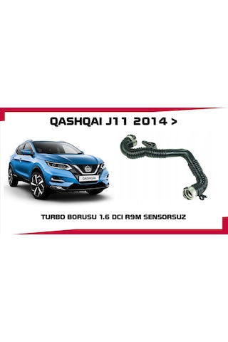 Qashqaı Turbo Borusu 1.6 Dci Sensorsuz X-traıl 1.6 Dcı Turbo Boru