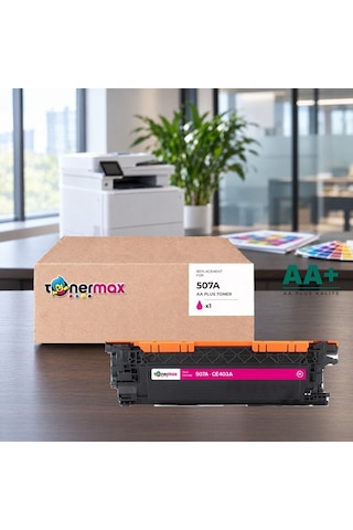 Hp 507a Ce403a Kırmızı Uyumlu Toner Aa Plus / Laserjet Enterprise 500 M551 / M575 / Pro 500 M570