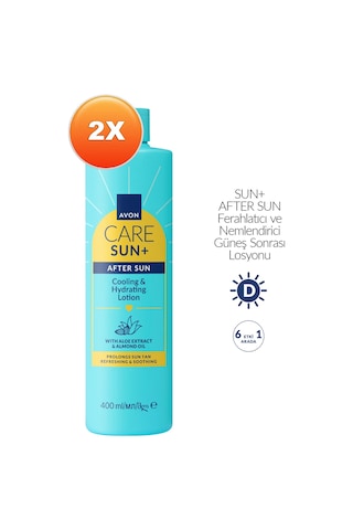 Sun+ After Sun Ferahlatıcı Ve Nemlendirici Gu Neş Sonrası Losyonu 400ml İkili Paket