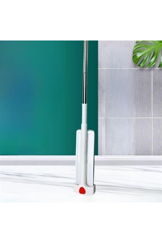 Büro Ev Ofis Yazlık Hijyeni İçin 2 Fonksiyon Paspas Spreyli Sıkmalı Mop Temizlik Seti