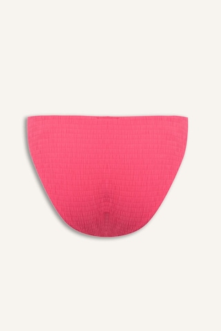 Defacto Regular Fıt Kırışık Dokulu Fuşya Bikini Alt G5349ax26smpn296 Pembe-pn296