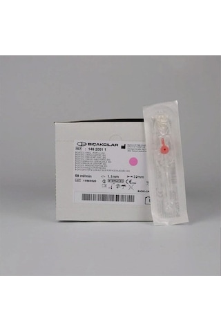 Bıçakçılar Anjiokat 20g Pembe- (50 Adet)