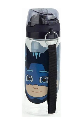 Çocuk Pj Mask 500 Ml Plastik Matara Şeffaf