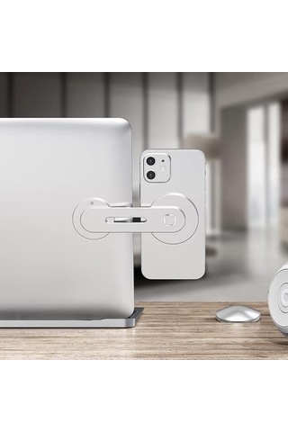 Dizüstü Bilgisayar Telefon Tutucu Defter Monitörü Genişletme Braketi Ayarlanabilir Dizüstü Extender Yan Montaj E