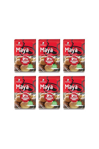 Pakmaya Instant Maya 9'lu 90 Gr X 6 Adet