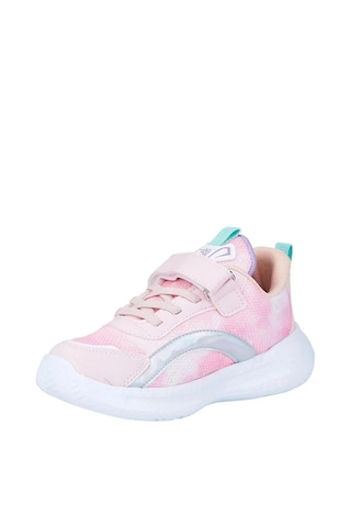 Zacoz Kız Çocuk Sevimli Figürlü Renkli Günlük Spor Sneaker Ayakkabı Pudra