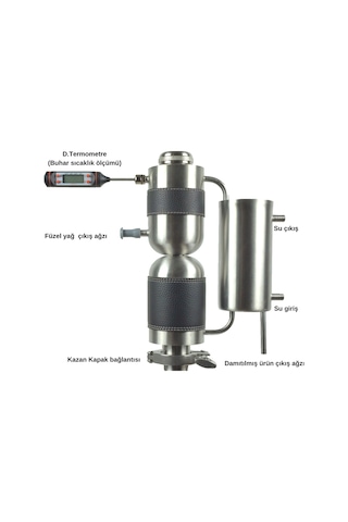Distilon Ds08 Potstıll Damıtma Cihazı 26 Lt