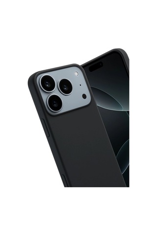 Apple iPhone Uyumlu 17 Pro First Silikon - Siyah