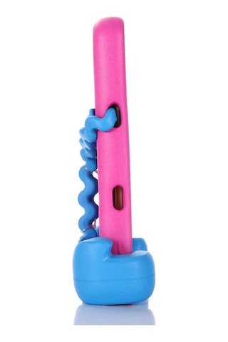 iPad Uyumlu 6 Air 2 Scks Eva Boxer Tablet Silikon - Pembe Koyu Arka Kapak