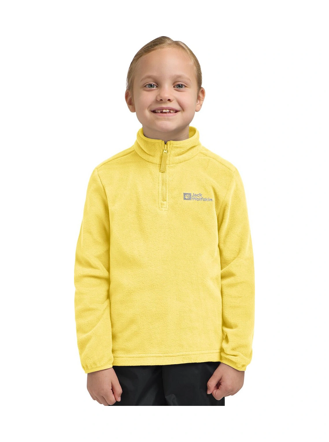 Jack Wolfskın Jack Wolfskin Taunus Halfzip Unisex Çocuk Sarı Polar M0064 Sarı