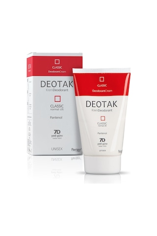 Deotak Normal Ciltler Için Klasik Krem Deodorant 35 ML