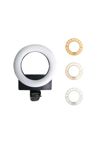 Nettech Xm666-1 Üç Ton Led Telefon Üstü Mini Ringlight