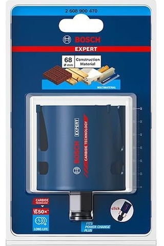 Bosch 68 Mm Yapı Malzemeleri İçin Panç 2608900470