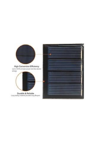 Besthome1 Dıy Güneş Paneli - 0.23w 2v Çok Amaçlı Şarj Ve Eğitim Projeleri İçin