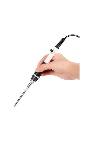 T12 Elektrikli Havya Dc 75w Elektrikli Havya 12-24v 75w Ayarlanabilir Sıcaklık Kaynak İstasyonu Aracı, Elektrikli Havya