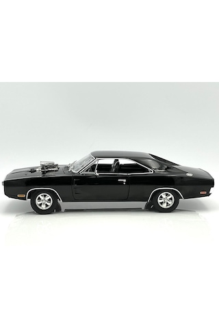 1:18 Ölçek Greenlight 1970 Dodge Charger With Blown Engine Diecast Metal Minyatür Model Araba 25cm