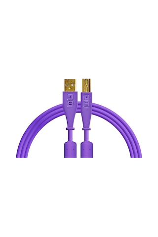 Chroma Cables Usb-a To B - 1.5mt Straight Purple