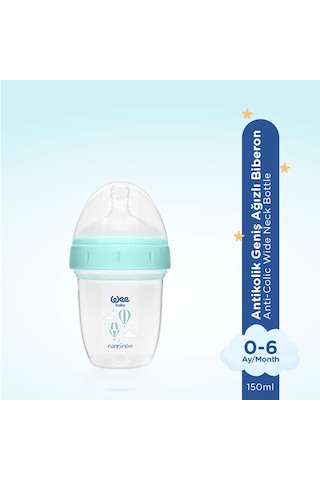 Wee Baby Nanninom Antikolik Geniş Ağızlı Biberon 150 ML