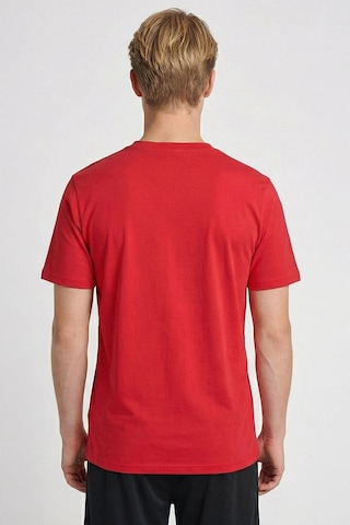 Hummel Hmlt-ıc Ico Regular Kırmızı Erkek T-shirt 911865-9829 Kırmızı