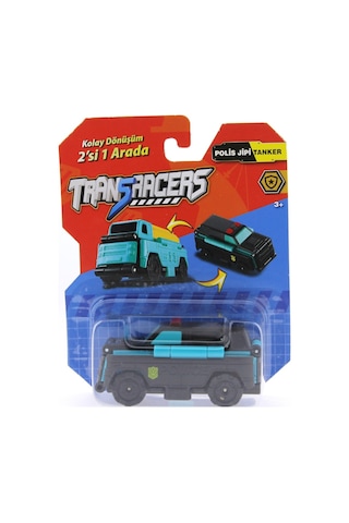 Transracers Dönüşen Arabalar Polis Jipi / Tanker