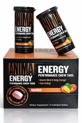 Universal Nutrition Animal Energy Preworkout Boosts Mind 16 Chews X 9 Bottle Karışık