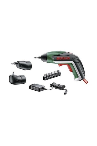 Bosch 06039A8002 IXO V Şarjlı Tornavida + Köşe + Eksantrik Adaptör