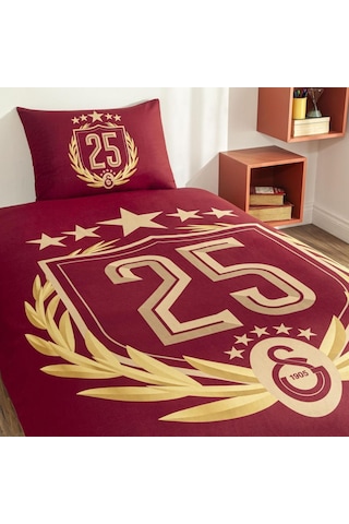Galatasaray 25. Şampiyonluk Tek Kişilik Lisanslı Nevresim Takımı Diğer