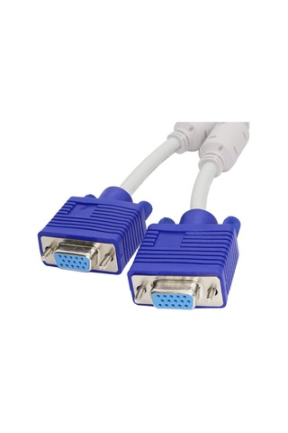 Vga Splitter Kablosu Vga Y Kablosu 1 Erkek - 2 Dişi Vga - Çift