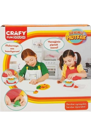 Crafy Sevimli Mutfak 200 G 10 Parça Çok Renkli