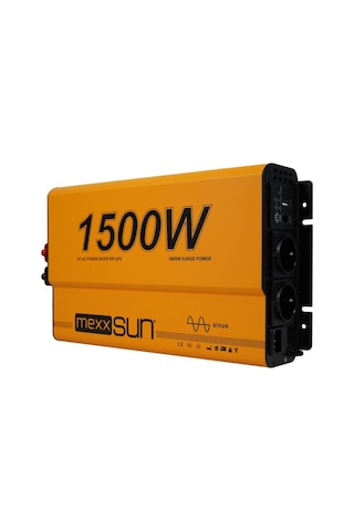 Mexxsun 12V 1500W Tam Sinüs UPS (Remote Ekran) İnverter