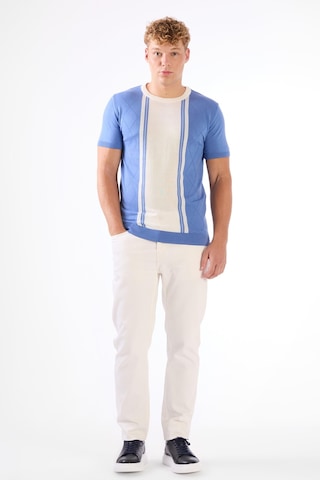 Dufy O Yaka Triko Tshirt Indigo