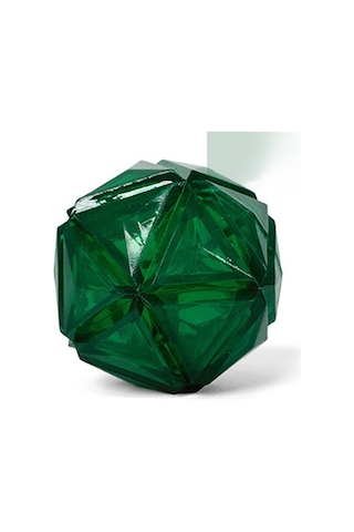 Hangfox Köpekler İçin Dayanıklı Tpr Fırlatma Topu - Parlak Işıklı Ve Sesli, Diş Temizleme Ve Diş Gıcırdatma Egzersizi Sağlar, Interaktif Oyun Eğlencesi Yeşil