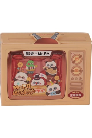 Lz-7425 Loz Mini Tiyatro Serisi 100 Parça Blind Box Block Oyuncak