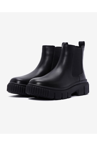 Timberland Mıd Chelsea Boot Kadın Siyah Bot Tb0a5zcg0011 Siyah