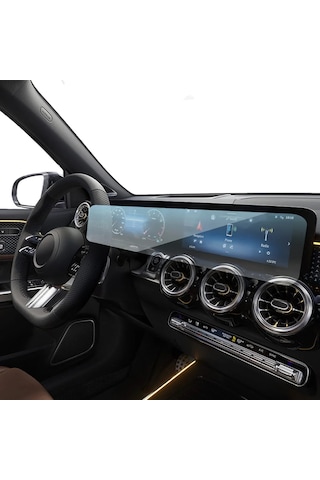 Mercedes A Serisi Uyumlu Ekran Koruyucu Multimedya Ve Djital Ekran 10.25'' 9h Nano Ekran Koruyucu