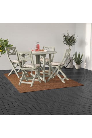 Ikea Lydersholm İç Ve Dış Mekân Halısı 200 X 300 Cm Kahverengi